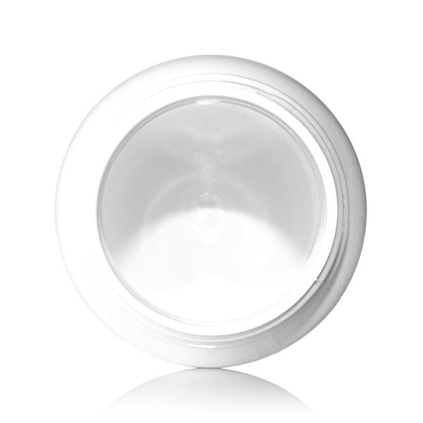 100CC WHITE PET WIDE MOUTH ROUND PLASTIC PACKER - 38-400 NECK-detail image