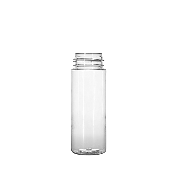  150ML CLEAR PET CYLINDER FOAMER ROUND BOTTLE - 43MM NECK