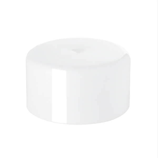 28-410 WHITE SMOOTH SIDE / SMOOTH TOP PP DOUBLE WALL CAP