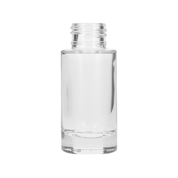 30ML FLINT GLASS DESSERT BOTTLE ROUND - 24-410 NECK INFO