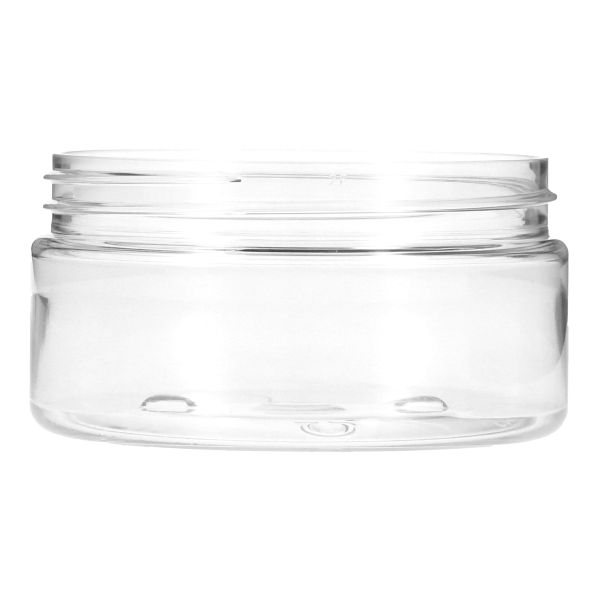 8OZ CLEAR PET WIDE-MOUTH JAR ROUND - 89-400 NECK-detail image