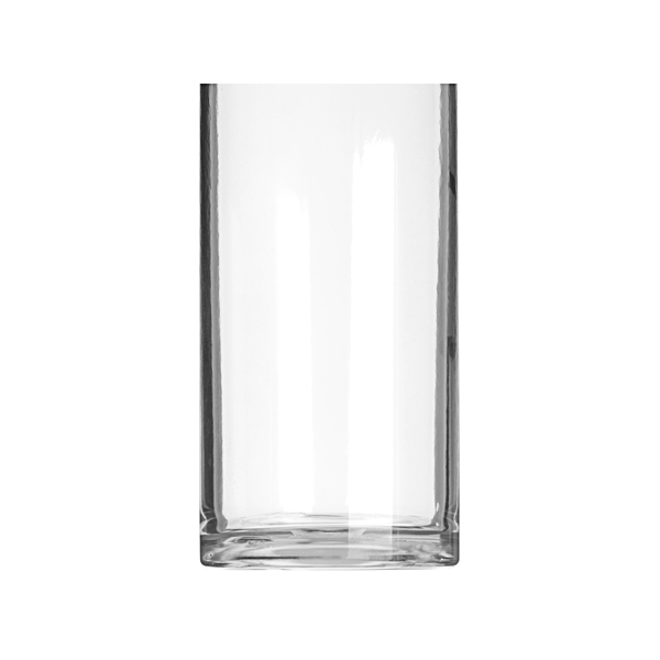 8OZ CLEAR PET HEAVY FOOT CYLINDER BOTTLE - 24-410 NECK FINISH-detail image