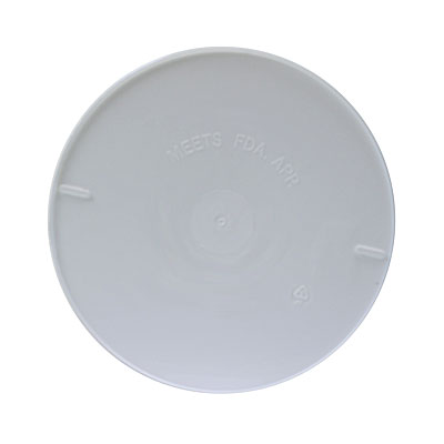 1GALLON WHITE HDPE PAIL WITH HANDLE ROUND-detail image