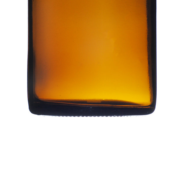 120CC AMBER WIDE MOUTH ROUND - 38-400 NECK-detail image