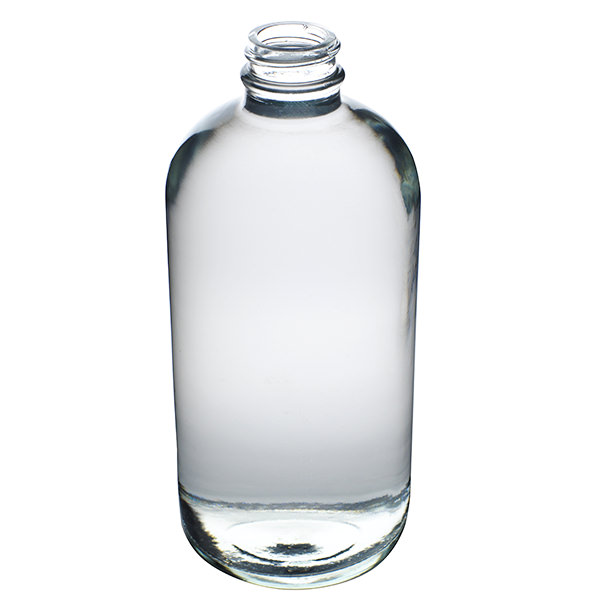 16oz Flint Boston Round Glass Bottle 28 405 Neck Info