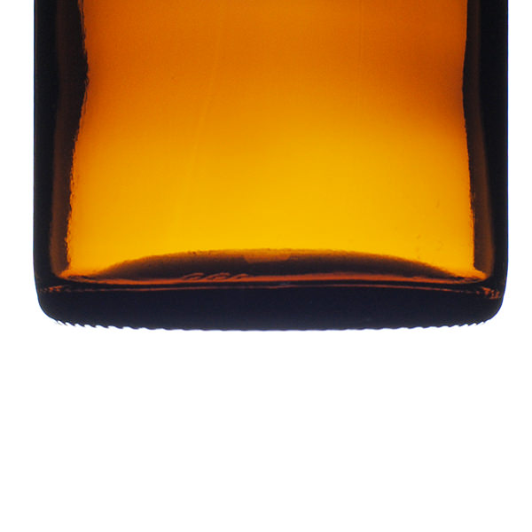 100CC AMBER WIDE MOUTH PACKER ROUND  GLASS BOTTLE - 38-405 NECK-detail image