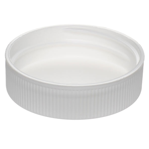 38-400 WHITE SHALLOW FLAT SEAL FINE RIB / MATTE TOP PP-detail image