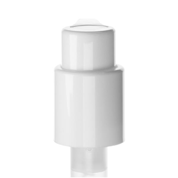 24-410 WHITE SMOOTH SIDE PP RAVEN LOTION PUMP 1CC OUTPUT-detail image