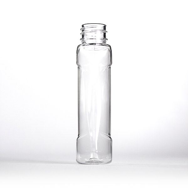 50ML CLEAR SILUETA OVAL PET PLASTIC BOTTLE - 20-410 NECK-detail image