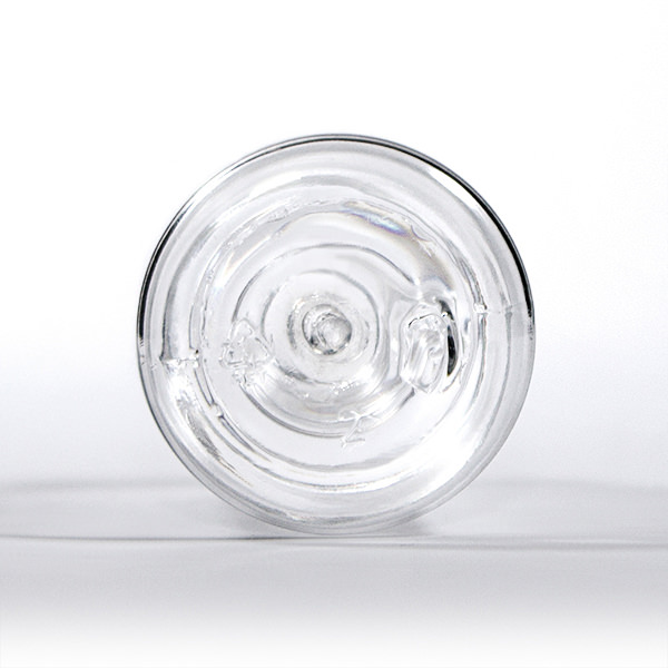 60ML CLEAR SONATA ROUND PET PLASTIC BOTTLE - 20-410 NECK-detail image