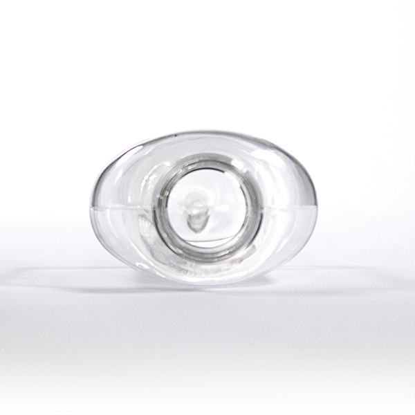 60ML CLEAR OVAL PET PLASTIC BOTTLE - 20-410 NECK-detail image