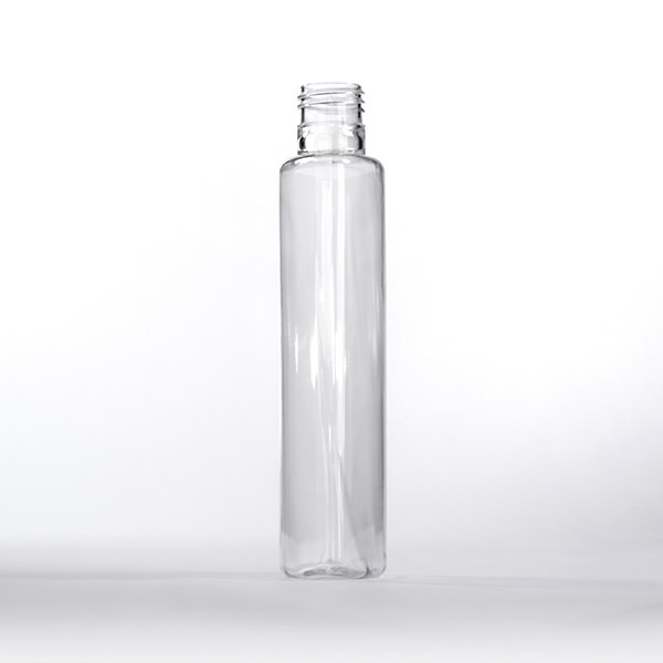 250ML CLEAR BALEA OVAL PET PLASTIC BOTTLE - 24-415 NECK-detail image