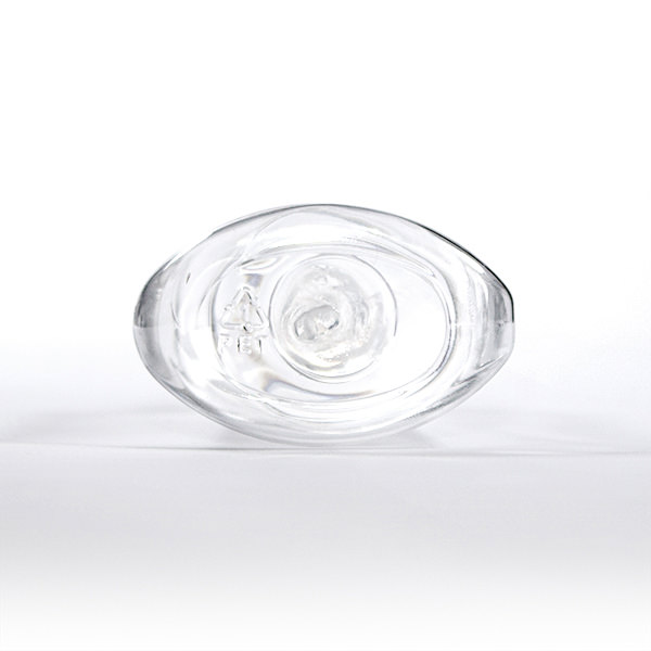 75ML CLEAR CINTURITA OVAL PET PLASTIC BOTTLE - 20-410 NECK-detail image