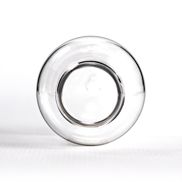 40ML CLEAR SONATA ROUND PET PLASTIC BOTTLE - 20-410 NECK-detail image