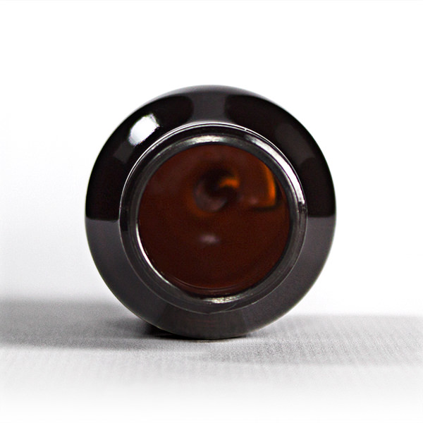 45ML AMBER FARMA ROUND PET PLASTIC BOTTLE - 24MM-detail image