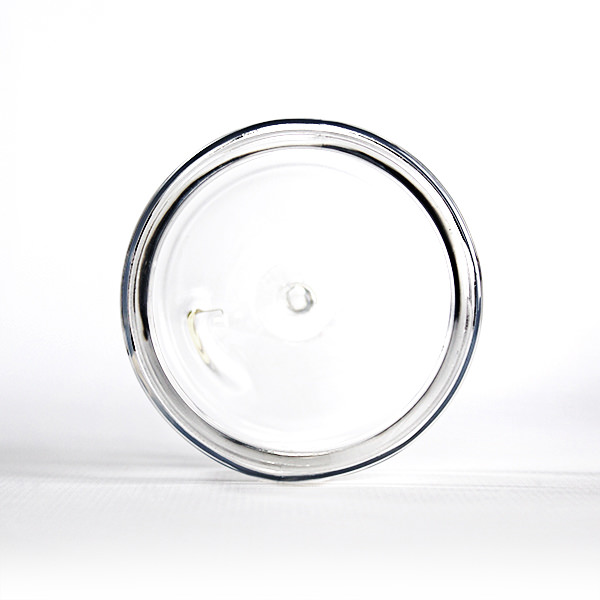 90ML CLEAR TARRO ROUND PET PLASTIC JAR - 58-400 NECK-detail image