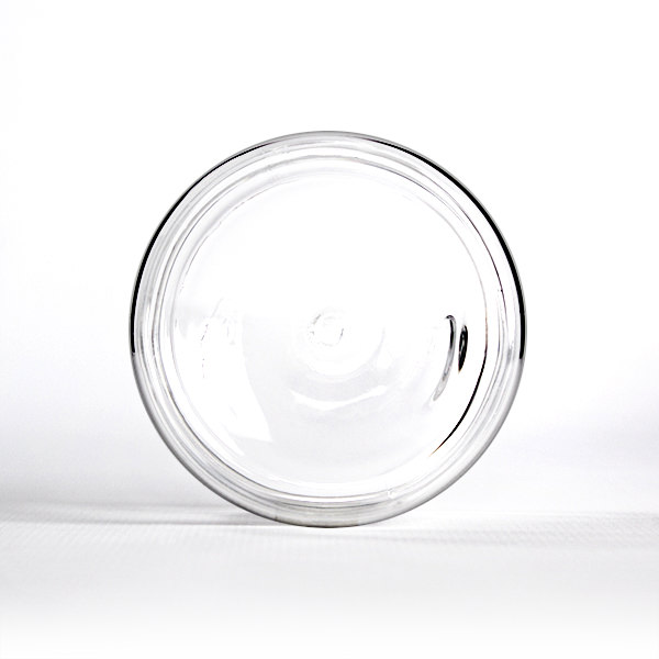 90ML CLEAR TARRO ROUND PET PLASTIC JAR - 58-400 NECK-detail image