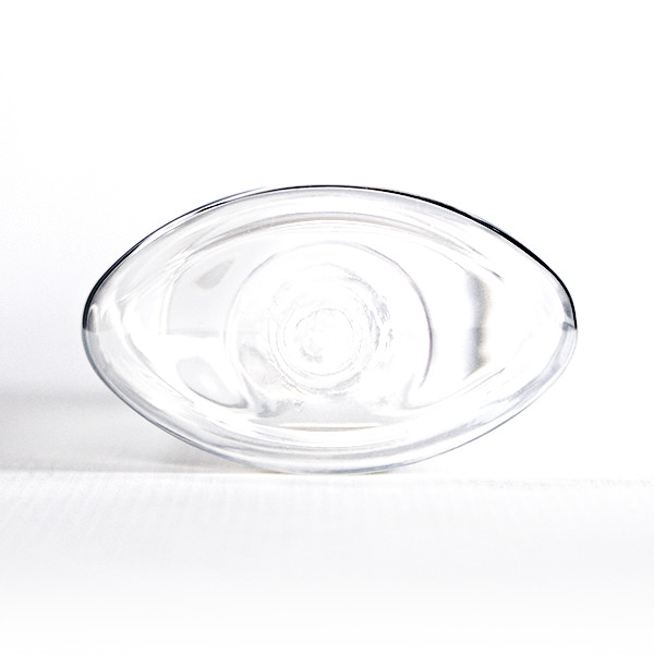 60ML CLEAR BALEA OVAL PET PLASTIC BOTTLE - 20-410 NECK-detail image