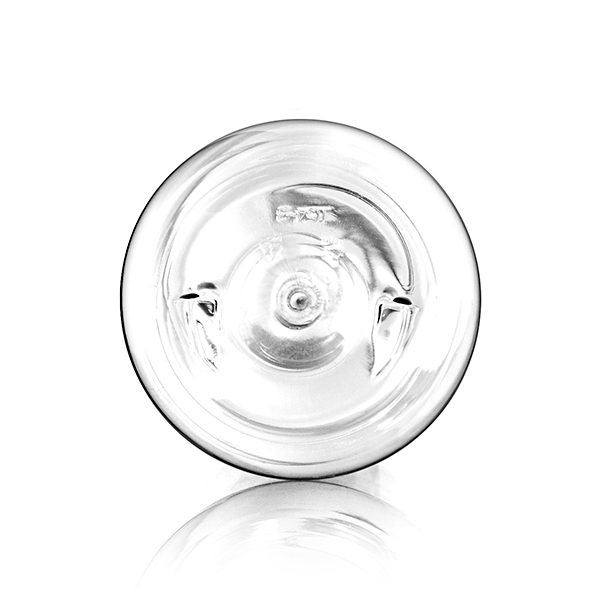 24OZ CLEAR PET SQUAT BOSTON ROUND - 28-410 NECK-detail image