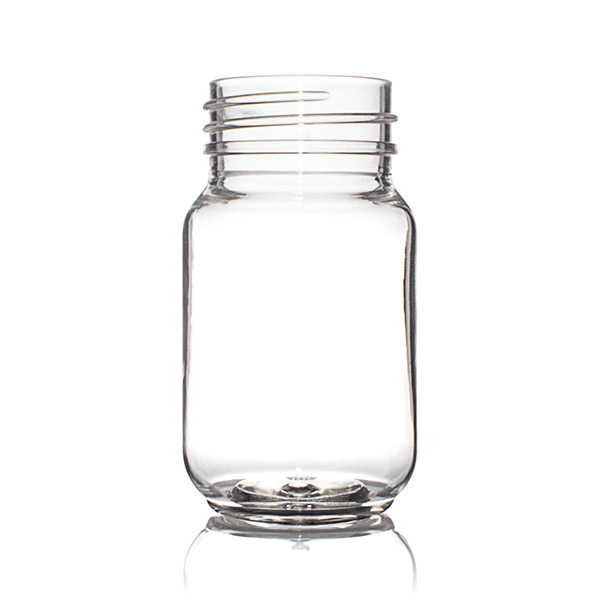 80ML CLEAR NUTRA ROUND PET PLASTIC BOTTLE - 38MM