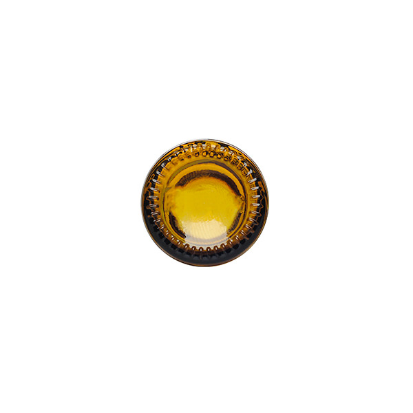 15ML AMBER GLASS DROPPER ROUND - 18-DIN NECK-detail image