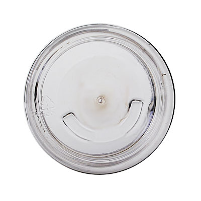 16OZ CLEAR WIDE MOUTH ROUND PET JAR - 89-400-detail image