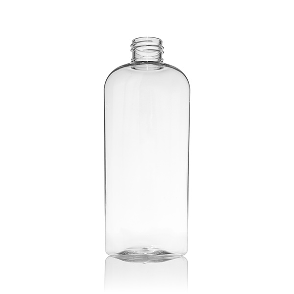 6OZ CLEAR PET COSMO OVAL - 24-410 NECK INFO