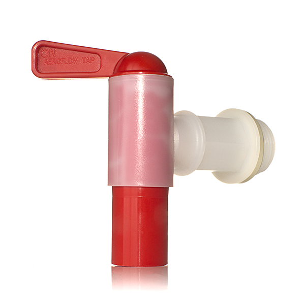 3/4" RED/NATURAL PP/HDPE JUMBO TAP