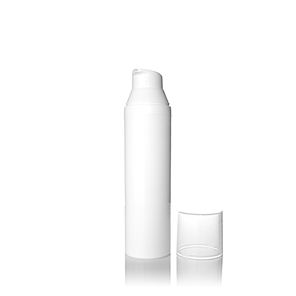 75ML WHITE MEZZO AIRLESS DISPENSER ROUND - 37MM DIAMETER