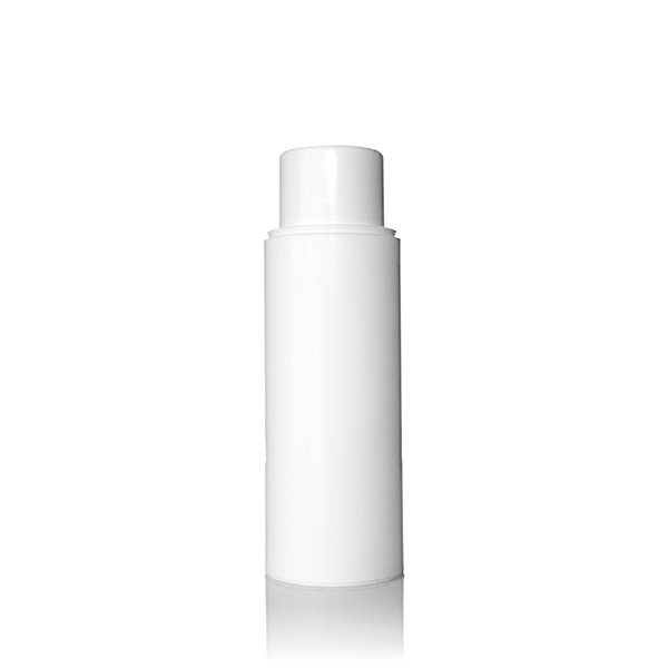 50ML WHITE PP MINI AIRLESS DISPENSER ROUND -  35MM DIAMETER-detail image