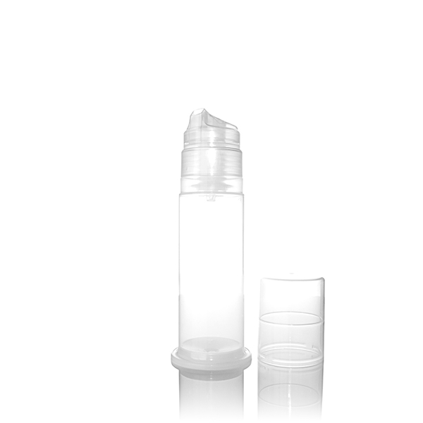 75ML NATURAL MIDI AIRLESS DISPENSER ROUND - 40MM DIAMETER