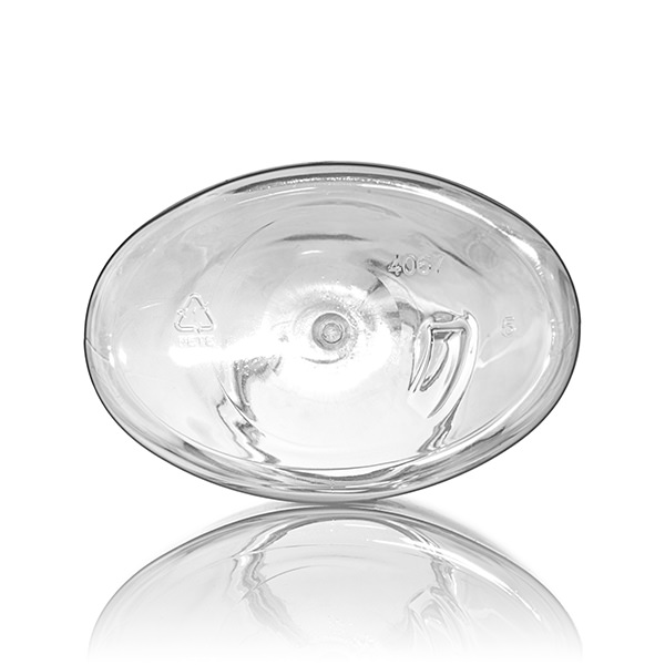 250ML CLEAR PET TABLETOP OVAL - 40MM NECK-detail image