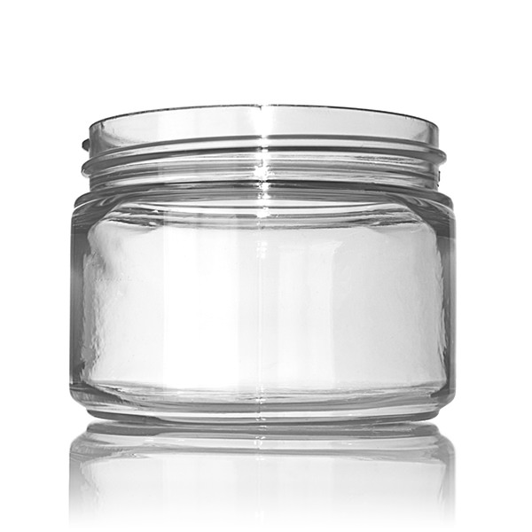 4OZ CLEAR PET POWELL JAR ROUND - 58-400 NECK-detail image