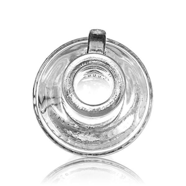 375ML FLINT GLASS MOONSHINE BAR TOP SPIRITS BOTTLE - 18.5MM ROUND-detail image