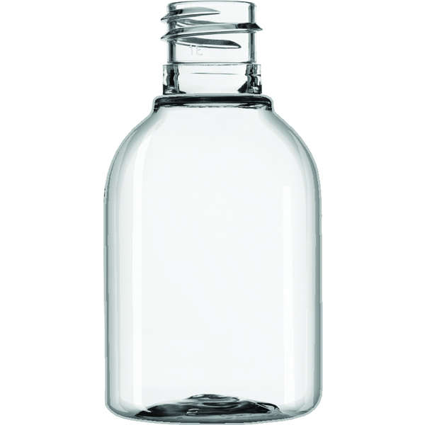 50ML CLEAR CAMPANITA PET PLASTIC BOTTLE - 18-415 NECK