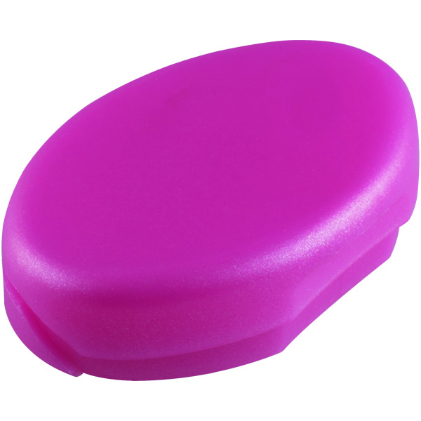 22MM PINK PP OVAL LOW PROFILE DISPENSING FLIP TOP CLOSURE