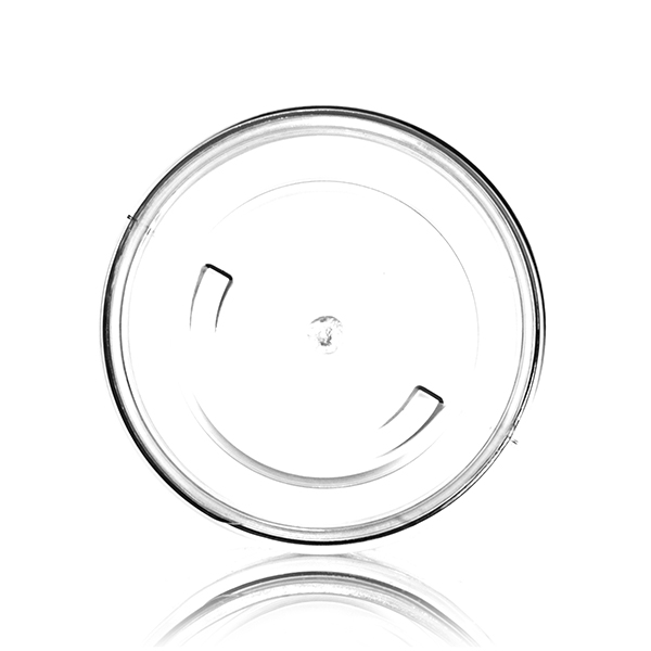 4oz (120ml) Clear PET Wide Mouth Round Plastic Jar - 58-400 Neck-detail image