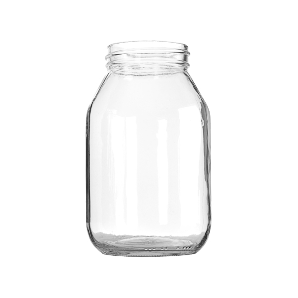 32OZ FLINT GLASS MAYO JAR ROUND 70-470 NECK