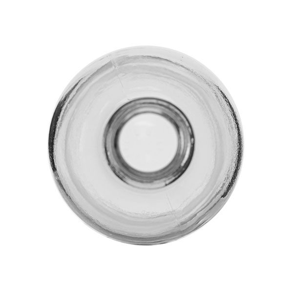 750ML FLINT GLASS LIQUOR ROUND - 28-405 NECK-detail image