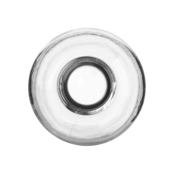 750ML FLINT GLASS ROUND STOCK SPIRITS BOTTLE - 28-350 TE FINISH-detail image