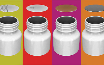 Nutritional Supplement Containers, Plastic Supplement Bottles w/ Induction  Lined Caps