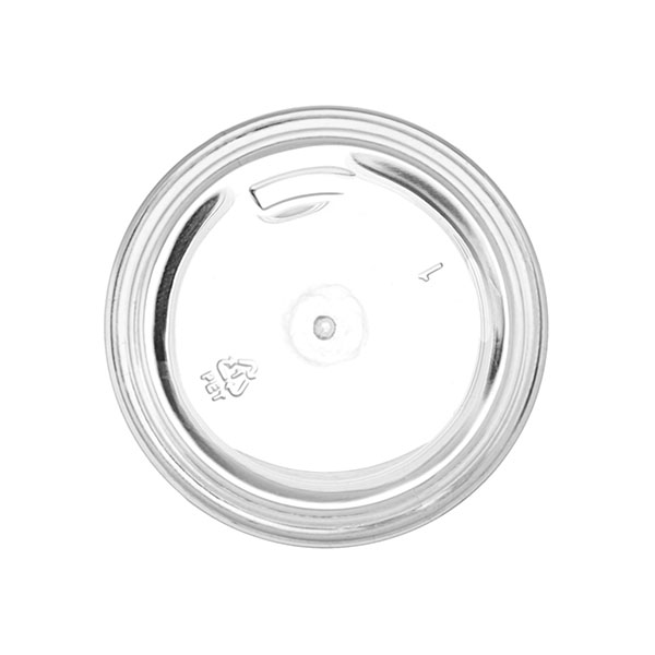 2OZ CLEAR PET HEAVY WALL CR NECK JAR ROUND - 58-400 NECK-detail image