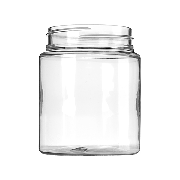 40DRAM (150ML) CLEAR PET WIDE MOUTH JAR - 53-400 NECK FINISH