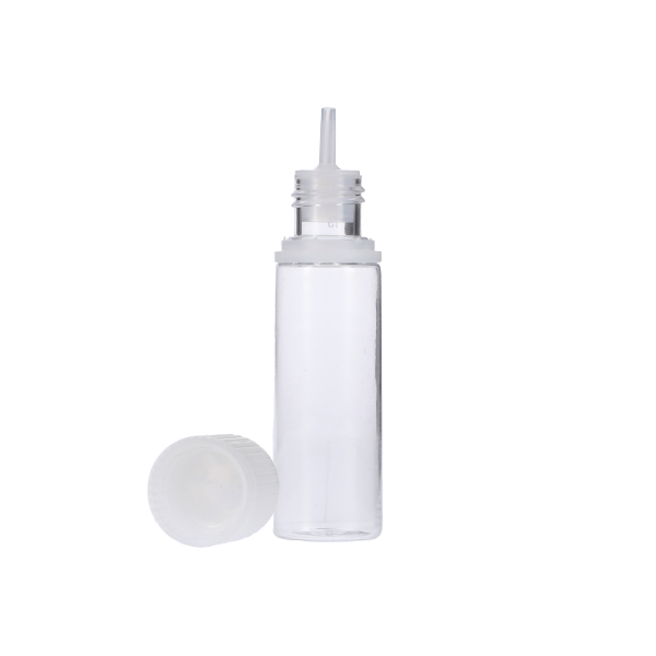 15ML CLEAR PET UNICORN BOTTLE WITH NATURAL CR TAMPER EVIDENT BREAK-OFF BAND CLOSURE-detail image