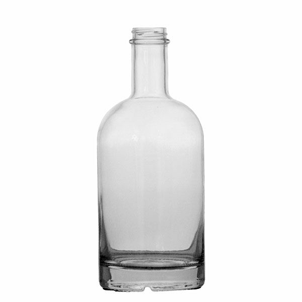 750ML FLINT NORDIC SPIRITS SCREW NECK ROUND GLASS - 33-400 NECK FINISH