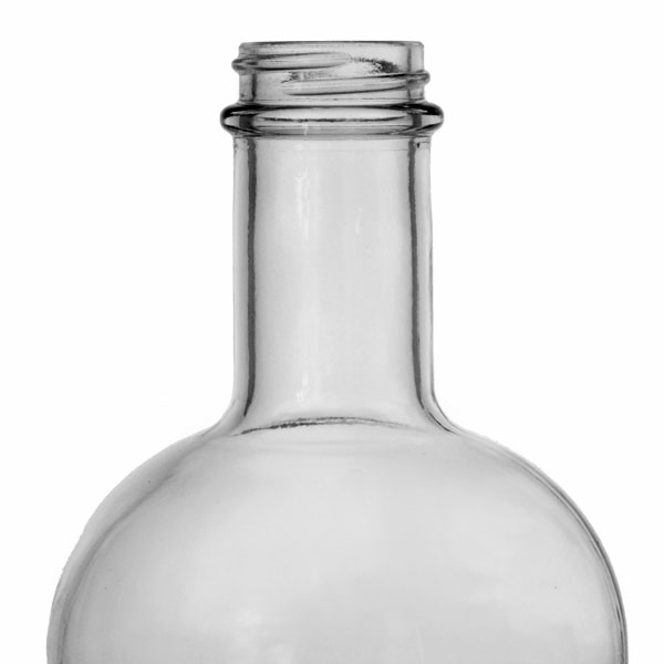 750ML FLINT NORDIC SPIRITS SCREW NECK ROUND GLASS - 33-400 NECK FINISH-detail image