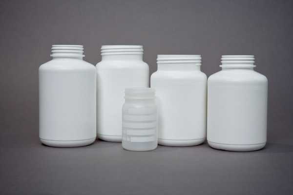 35CC PHARMA ROUND HDPE WITH 33MM NECK