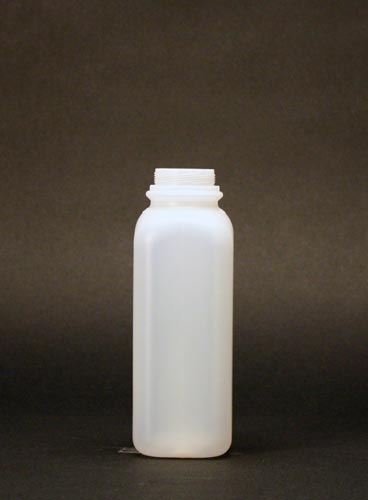 16OZ WHITE DAIRY SQUARE HDPE