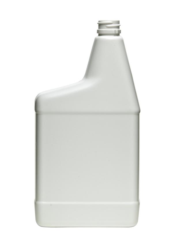 2.5 GALLON WHITE HDPE F-STYLE, 38-400 NECK. Pipeline Packaging