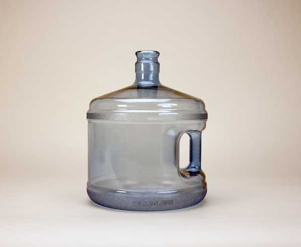 3GALLON CLEAR AQUALITE STUBBY WITH HANDLE ROUND PVC WITH 55MM NECK